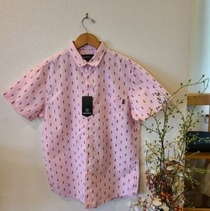 Molokai Pink Collared Shirt Large